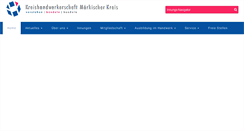 Desktop Screenshot of kh-mk.de
